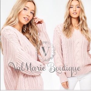 Cable knit light maybe relaxed fit fall sweaters